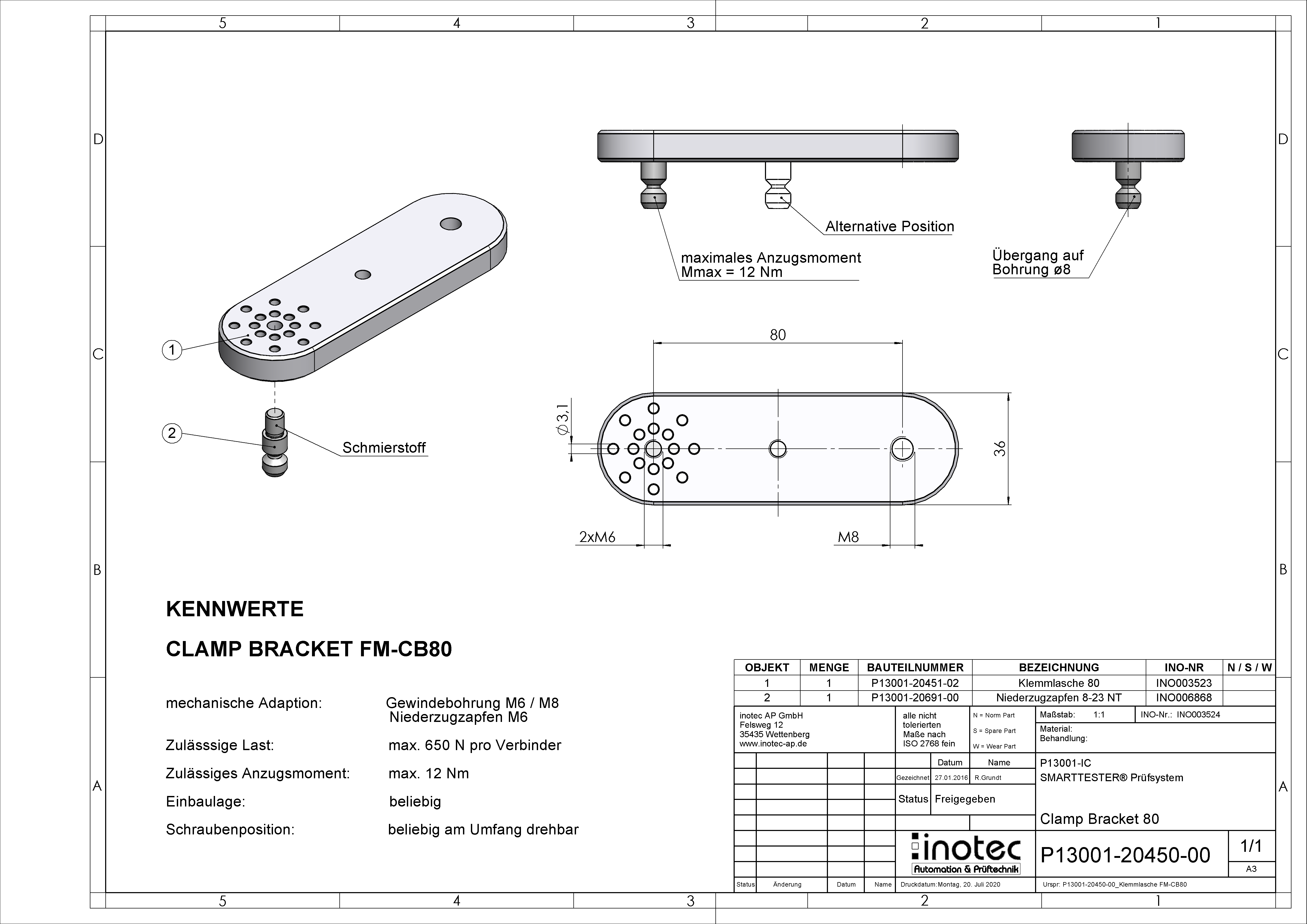 Klemmlasche 80 – Bild 2