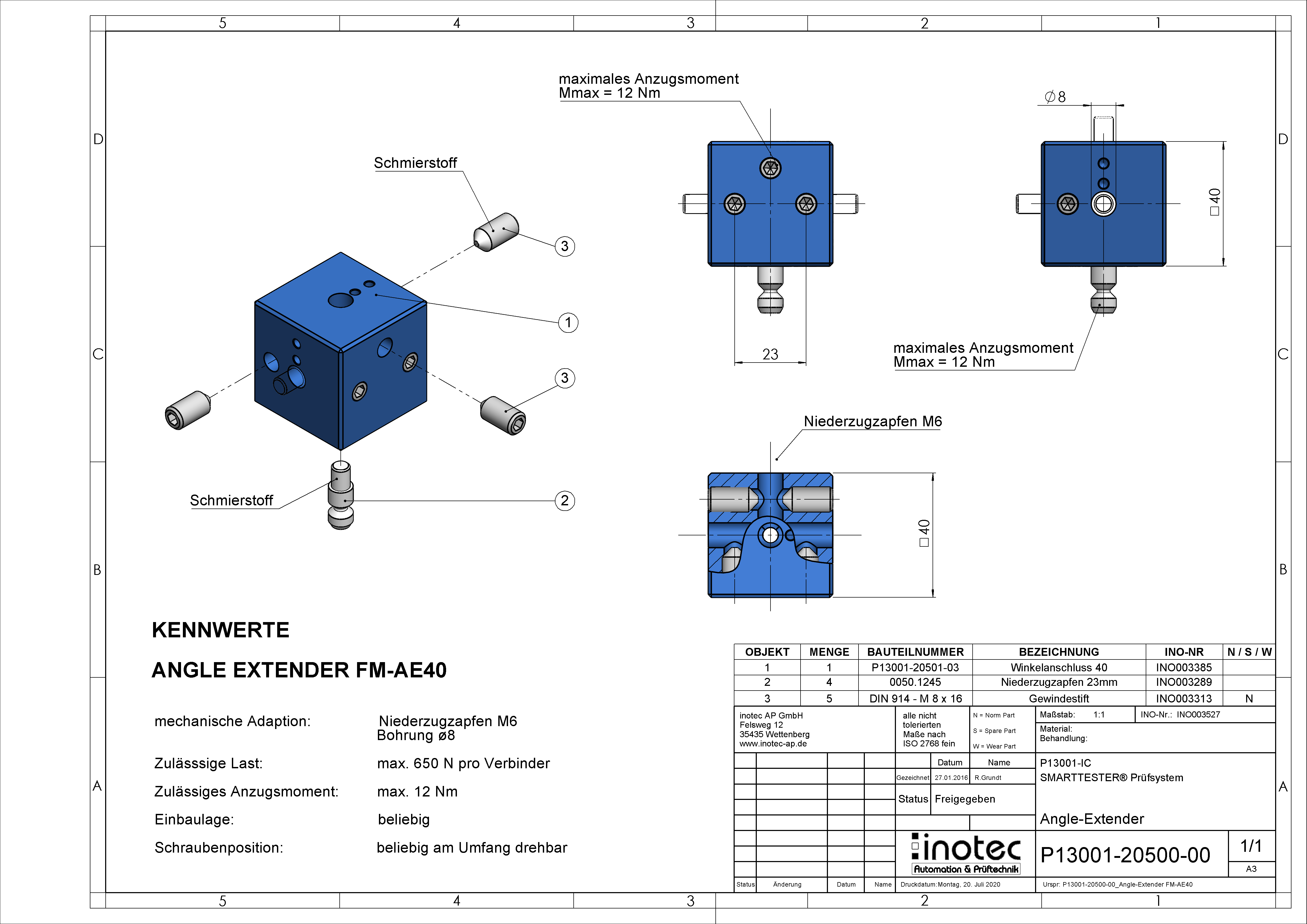 Winkelanschluss 40 – Bild 2