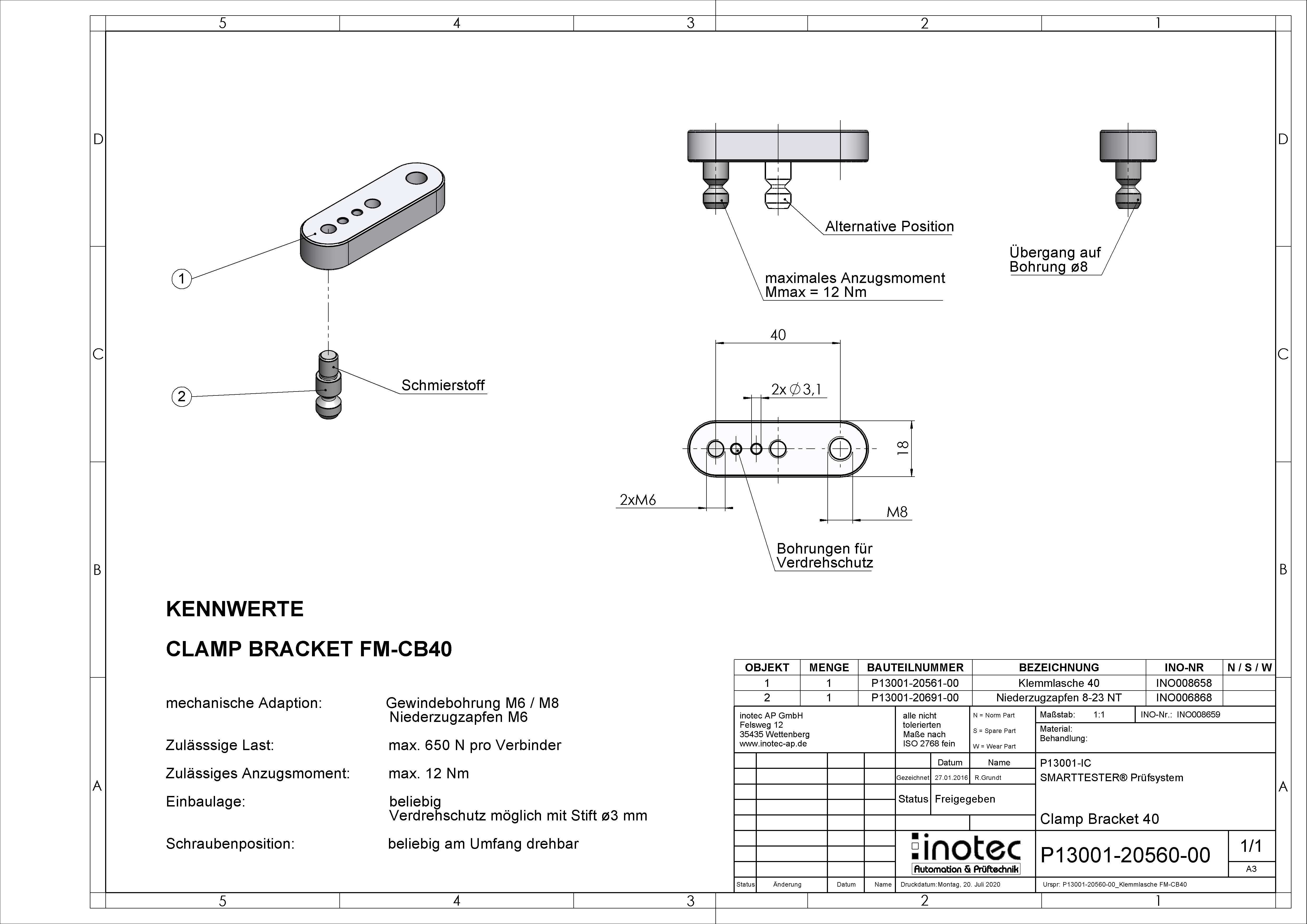 Klemmlasche 40 – Bild 2