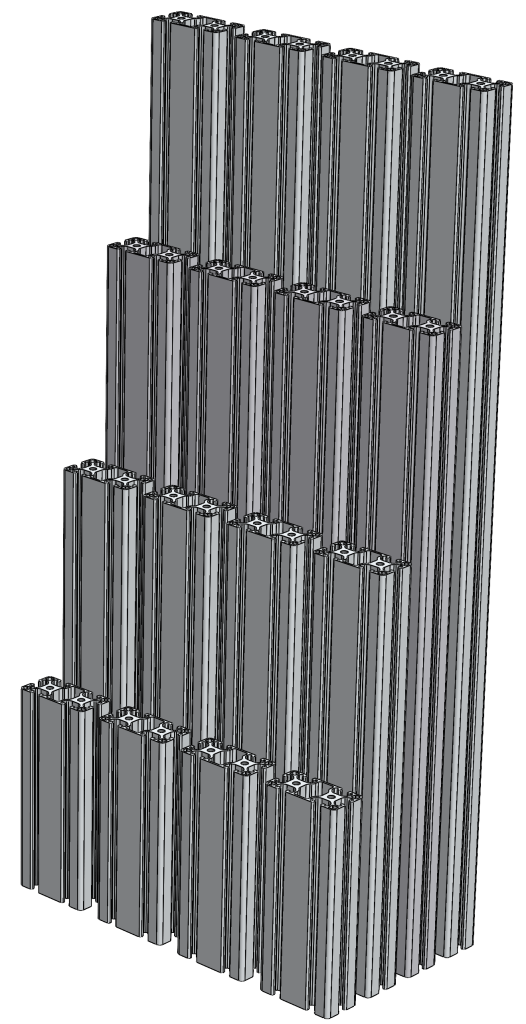 Profil-Paket 40 × 80