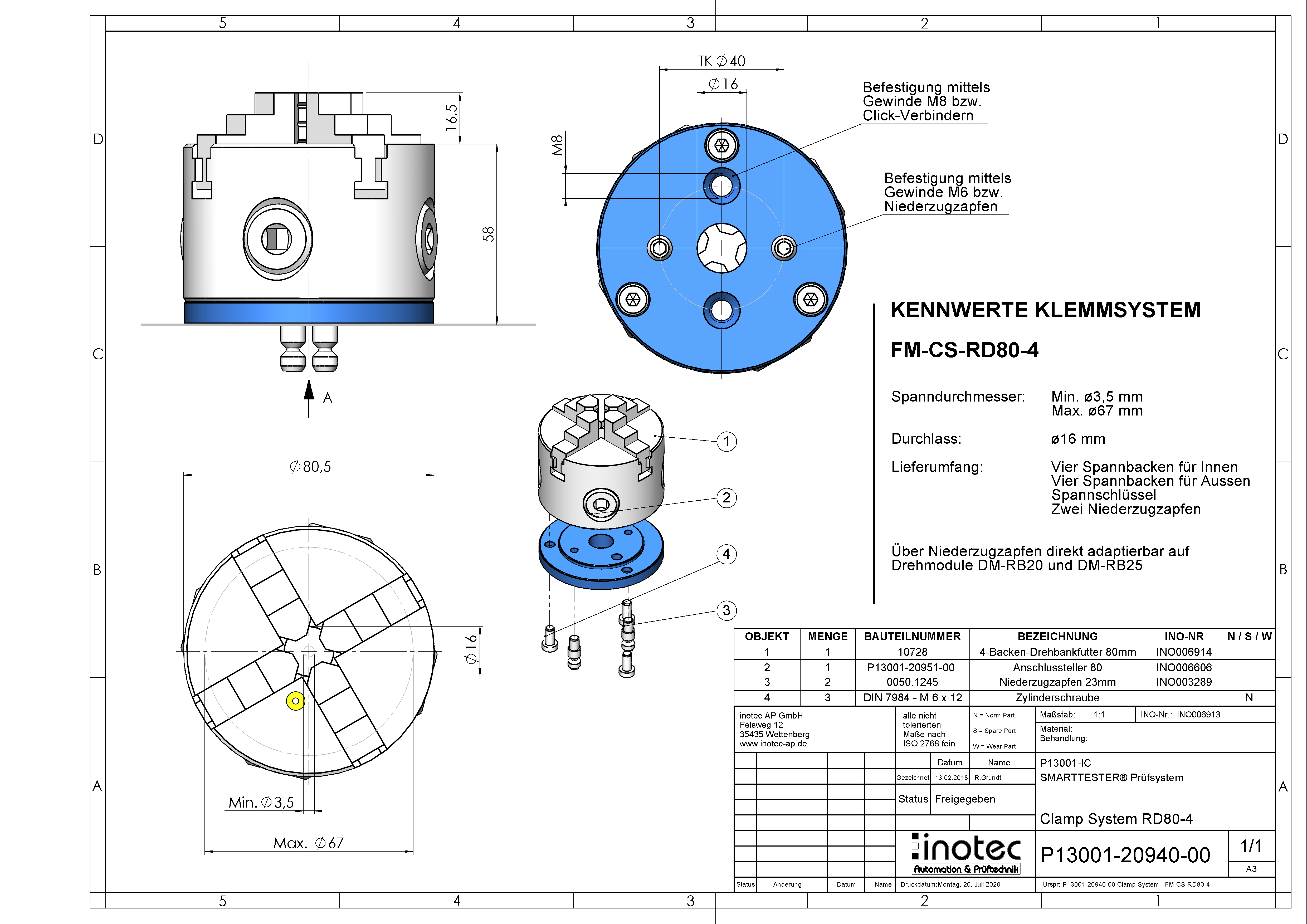 Klemmsystem rund 80-4 – Bild 2