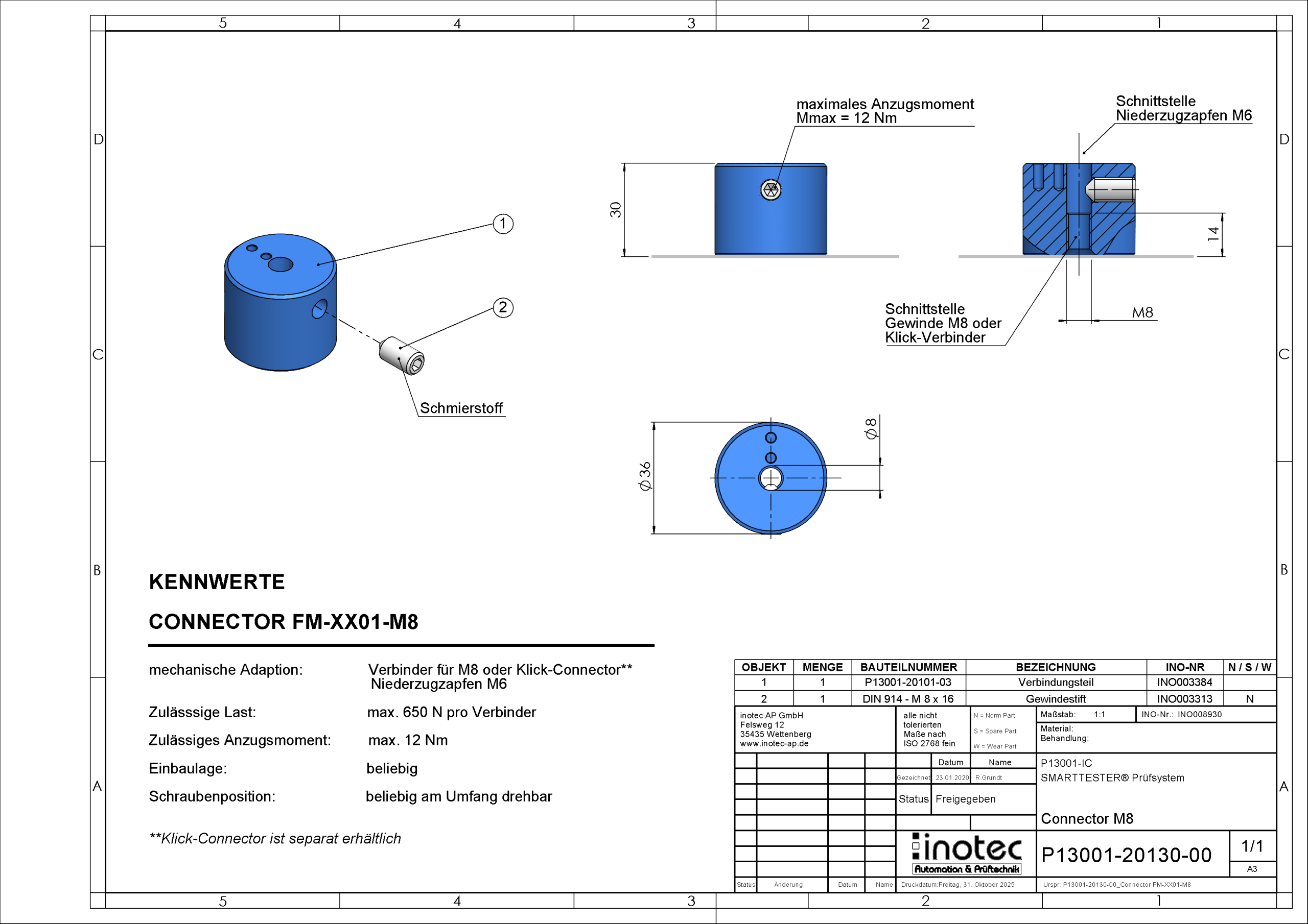Verbinder M8 – Bild 2