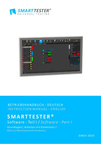 Betriebshandbuch SMARTTESTER® Software - Teil 1
