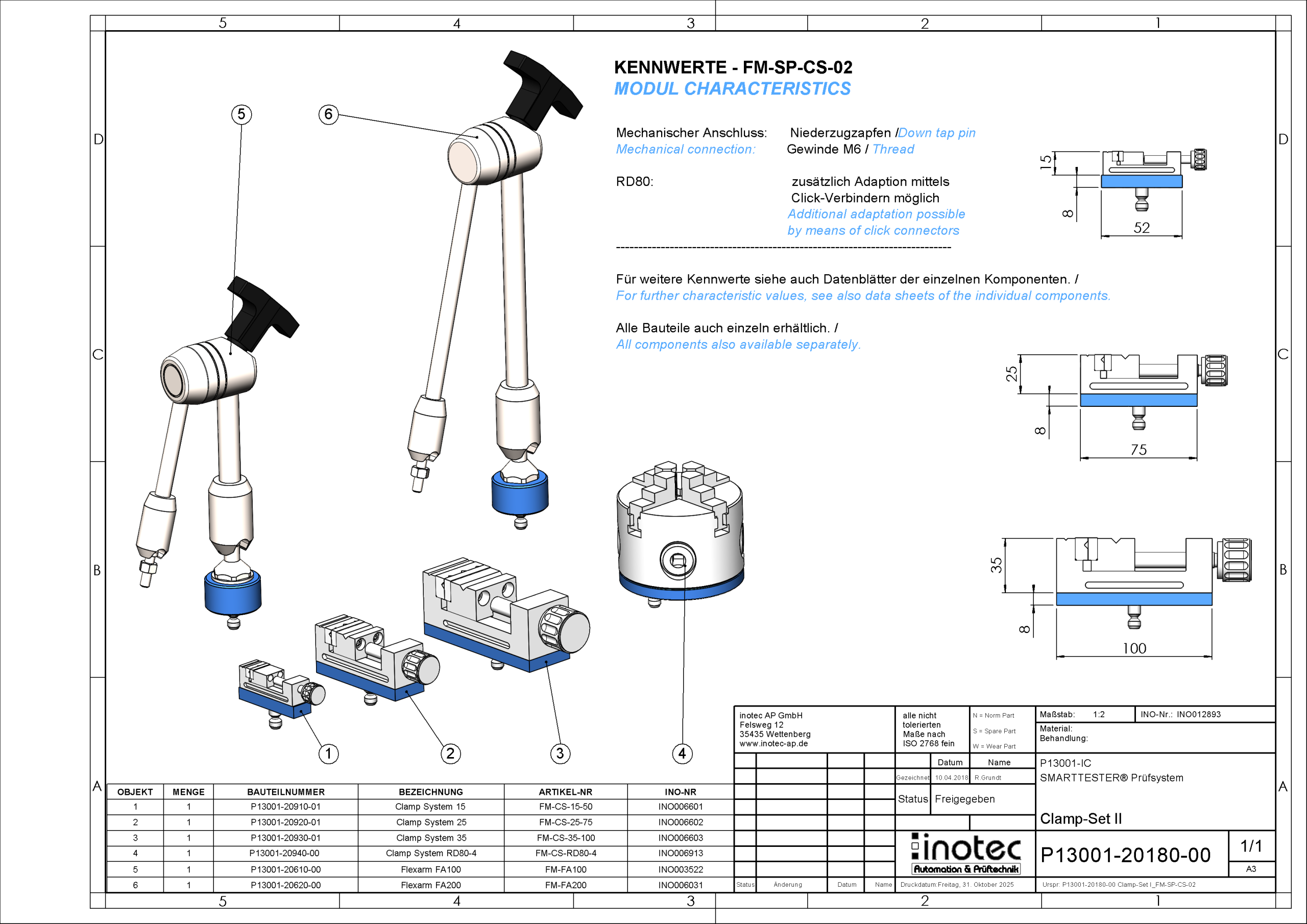 MECHANICS Clamp Set II – Bild 2